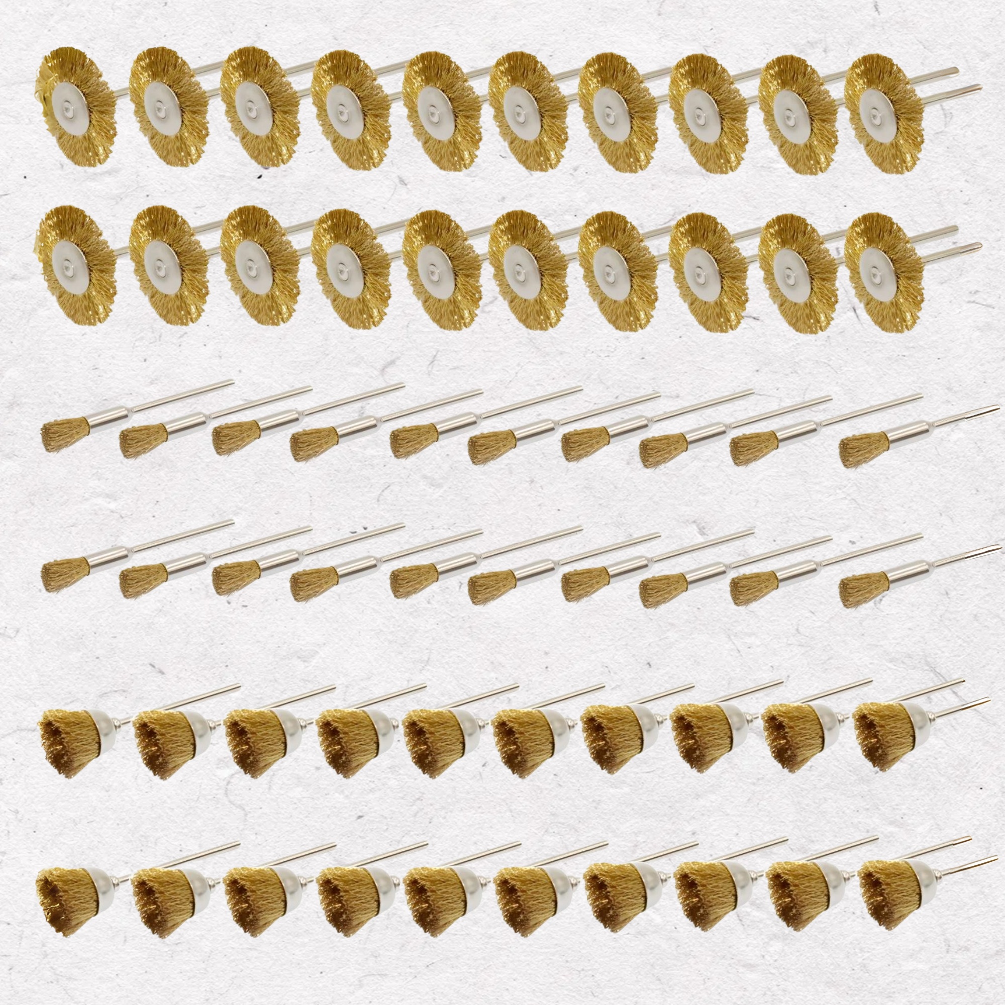 Jewelry Making Rotary Tool - 60Pcs Jewelry Making Tool Brass Wire