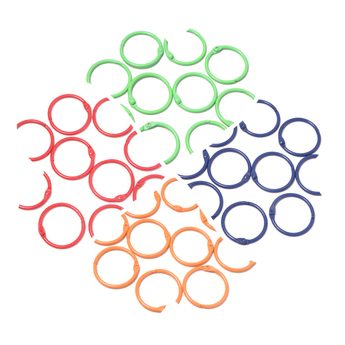 Jewelry Making A Ring - 10pcs 30mm Iron Multi Color Enamel