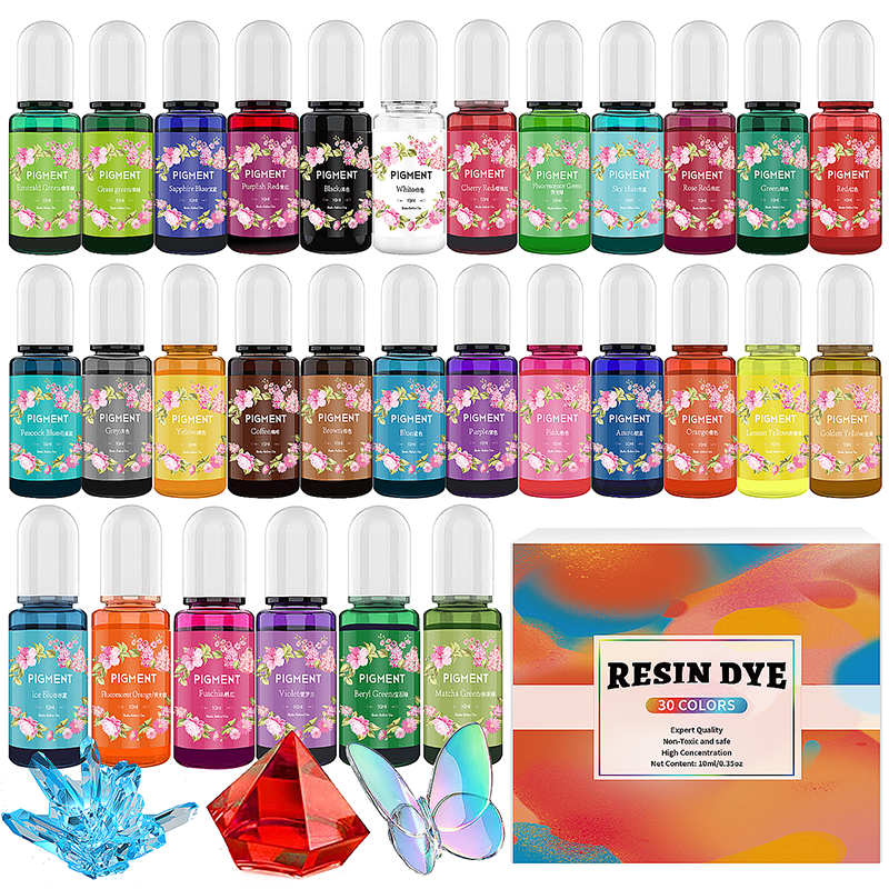 Jewelry Making Online - DIY Epoxy Resin Pigment Kit Candle