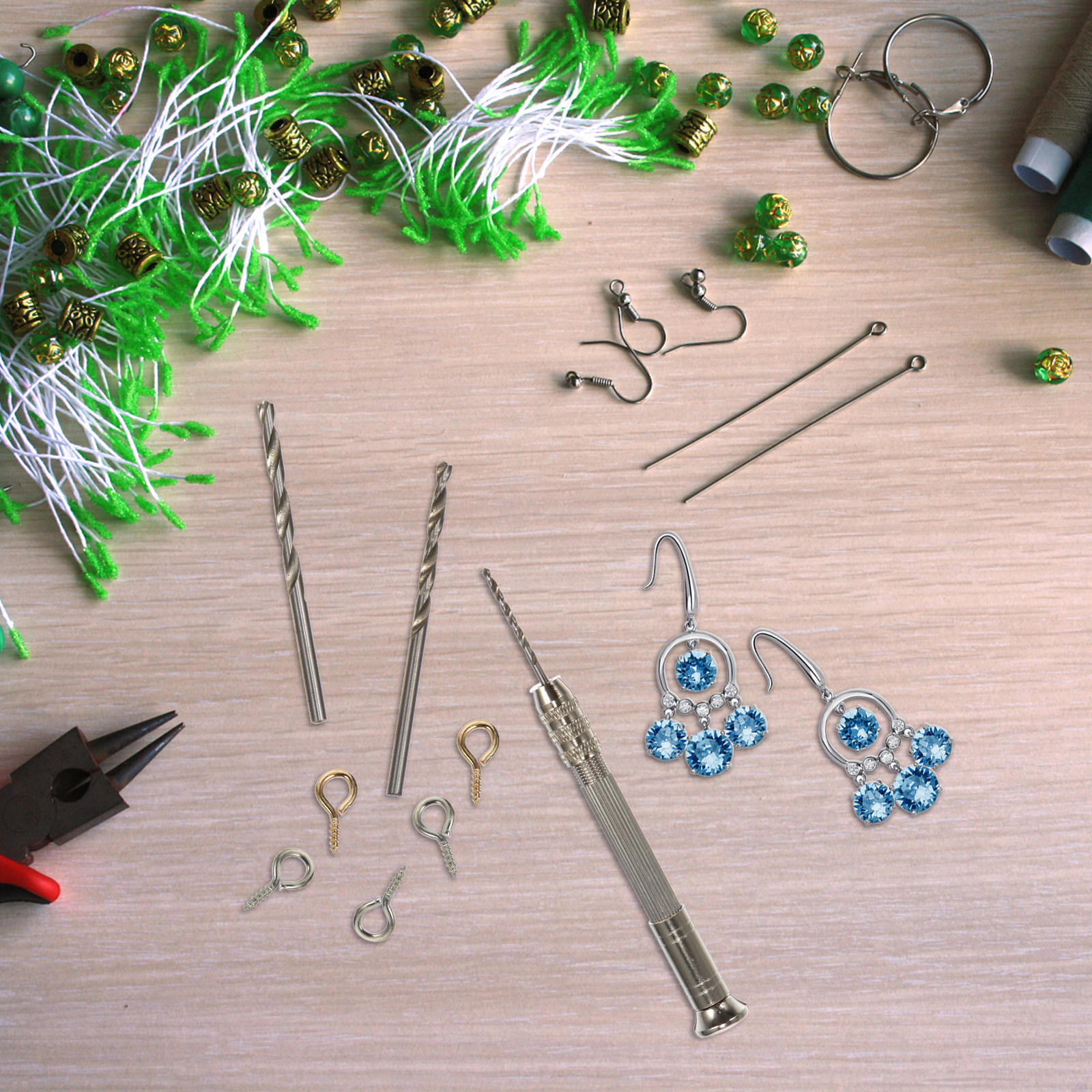 Jewelry Making Eye Pins - 1Set High Quality Marine Grade Eye