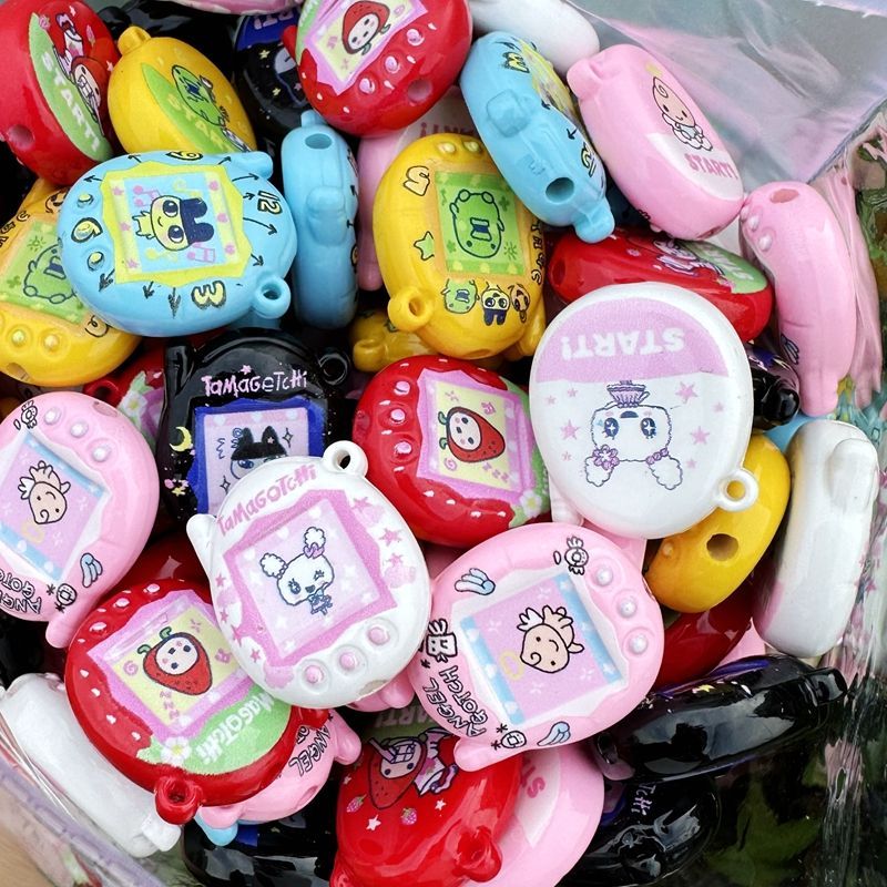 Random1-6pcs Tamagotchi Bead A - مراجعة Jewelry Making Supplies وسعره