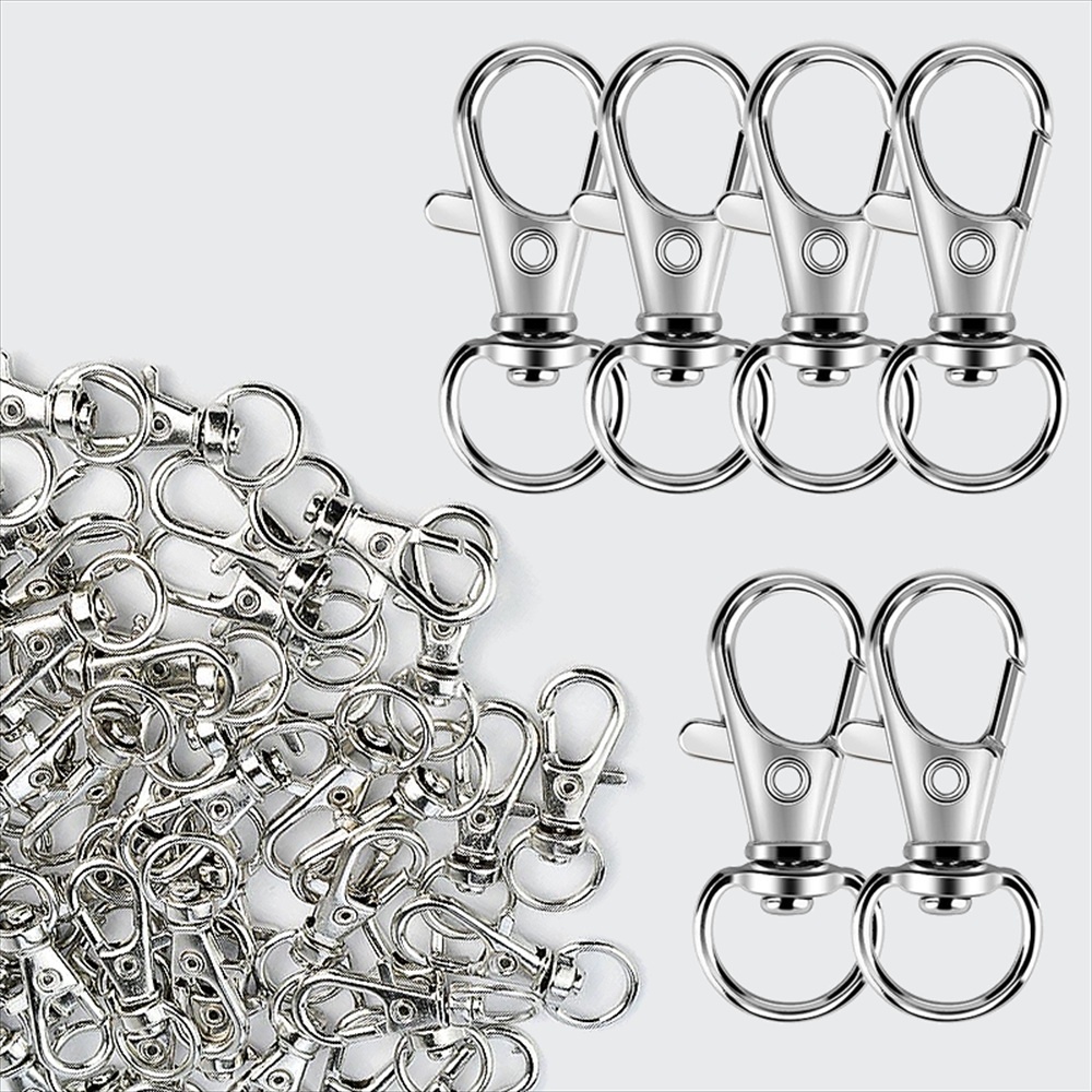 25-200Pcs Metal Swivel Snap Ho - مراجعة Jewelry Making A Ring وسعره