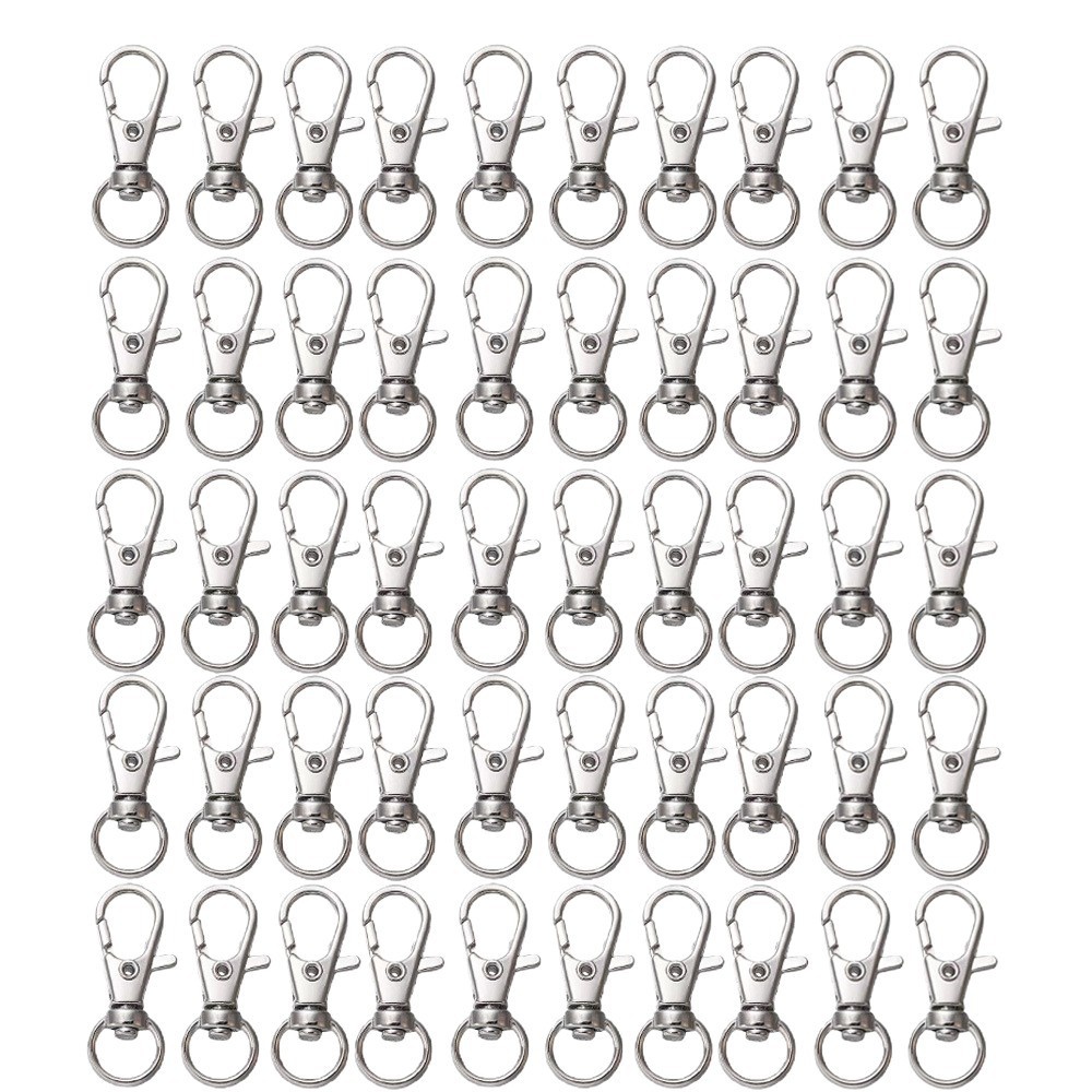 25-200Pcs Metal Swivel Snap Ho - مراجعة Jewelry Making A Ring وسعره