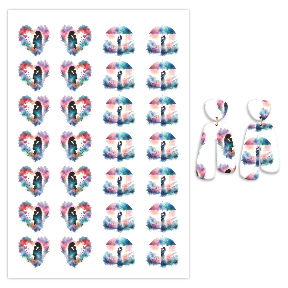 20pcs/set Heart Mother's Day P - مراجعة Jewelry Making Set وسعره