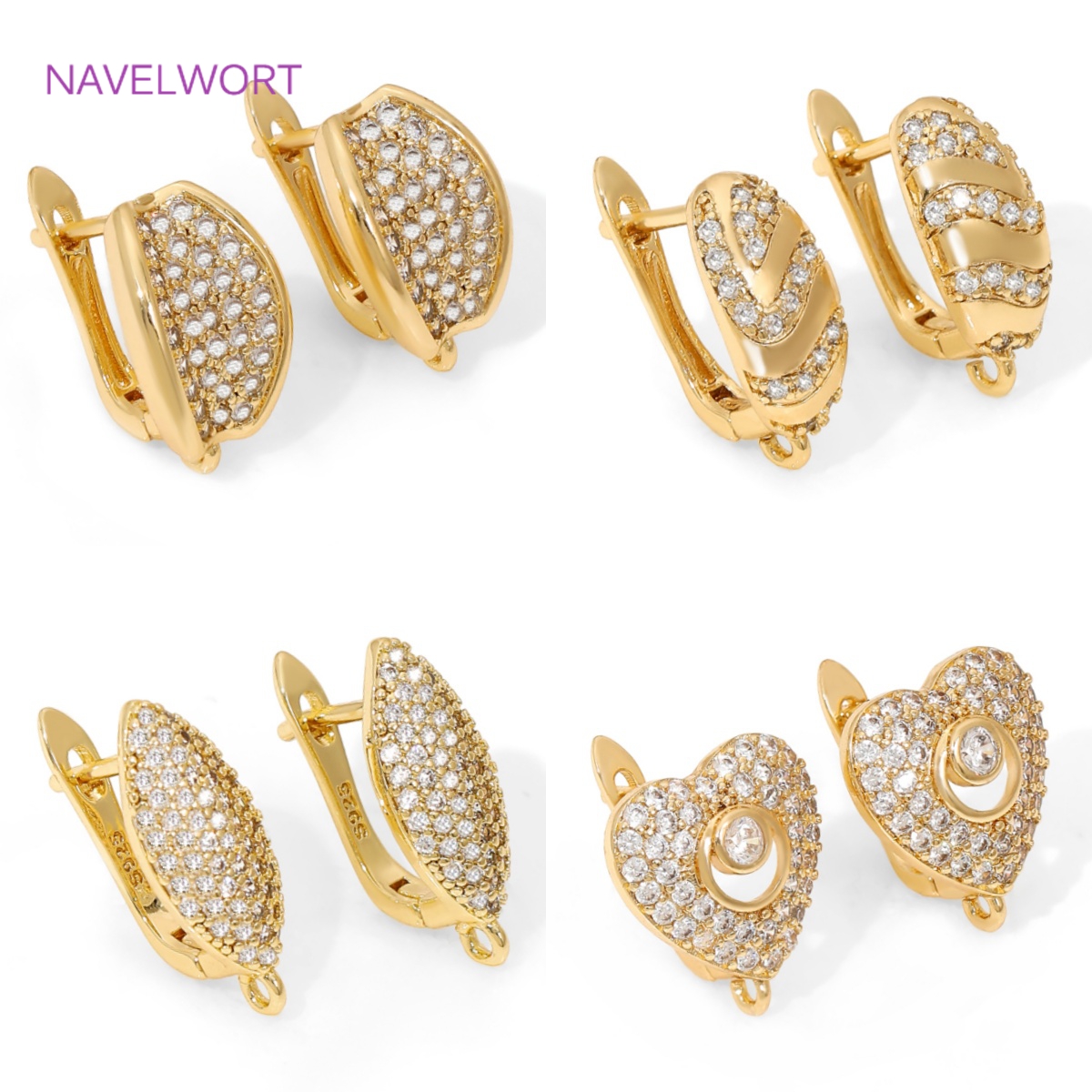 18K Gold Plated Brass Earwires - مراجعة Jewelry Making Set وسعره