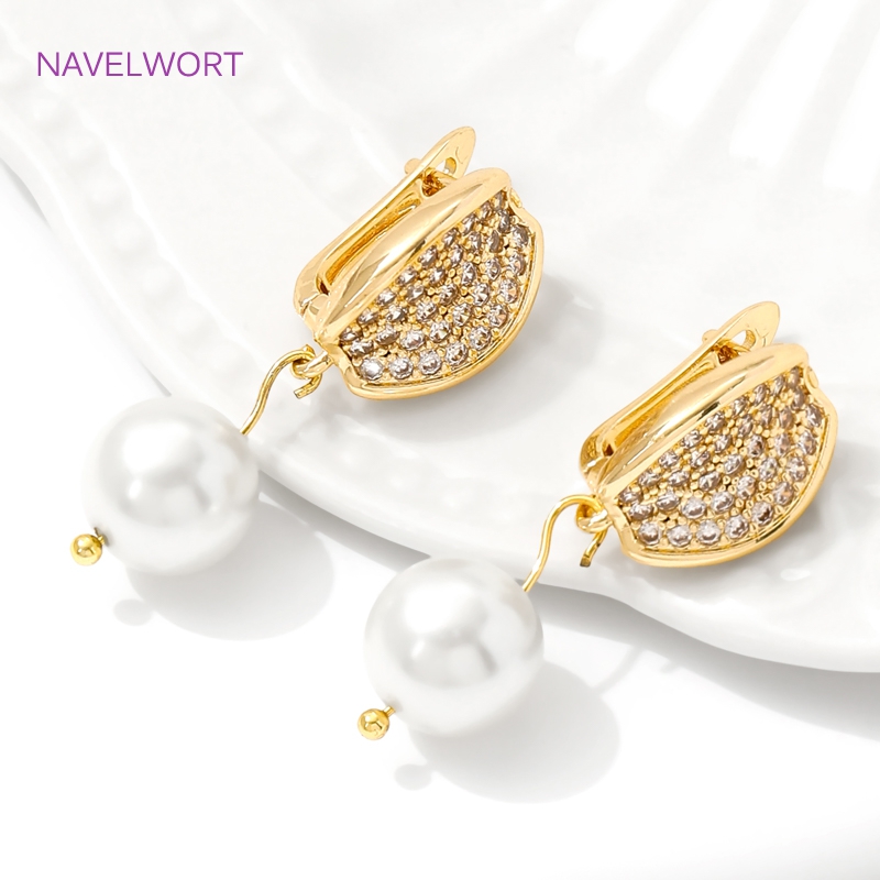 18K Gold Plated Brass Earwires - مراجعة Jewelry Making Set وسعره