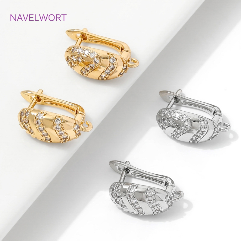 18K Gold Plated Brass Earwires - مراجعة Jewelry Making Set وسعره
