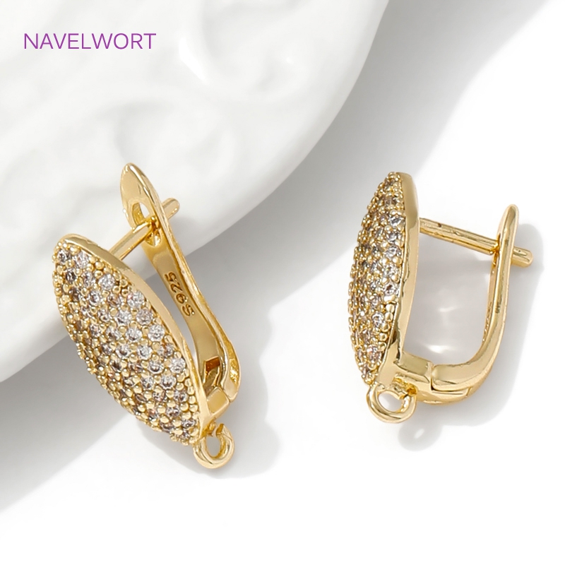 18K Gold Plated Brass Earwires - مراجعة Jewelry Making Set وسعره