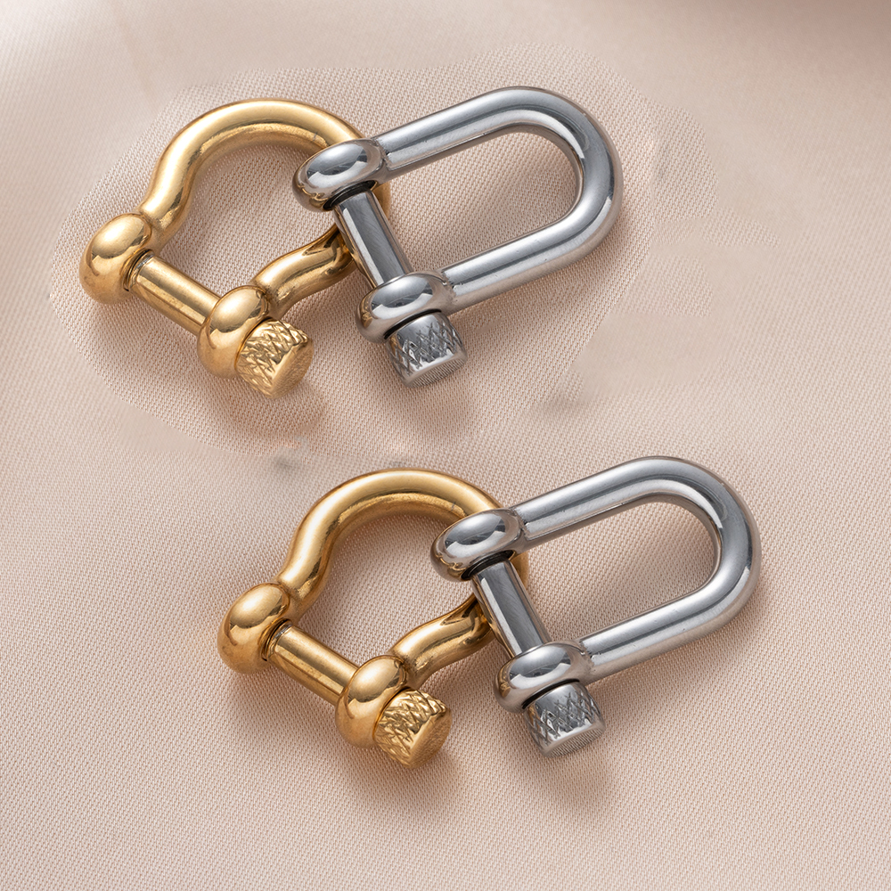 1pcs 304 Stainless Steel D-Rin - مراجعة Jewelry Making A Ring وسعره