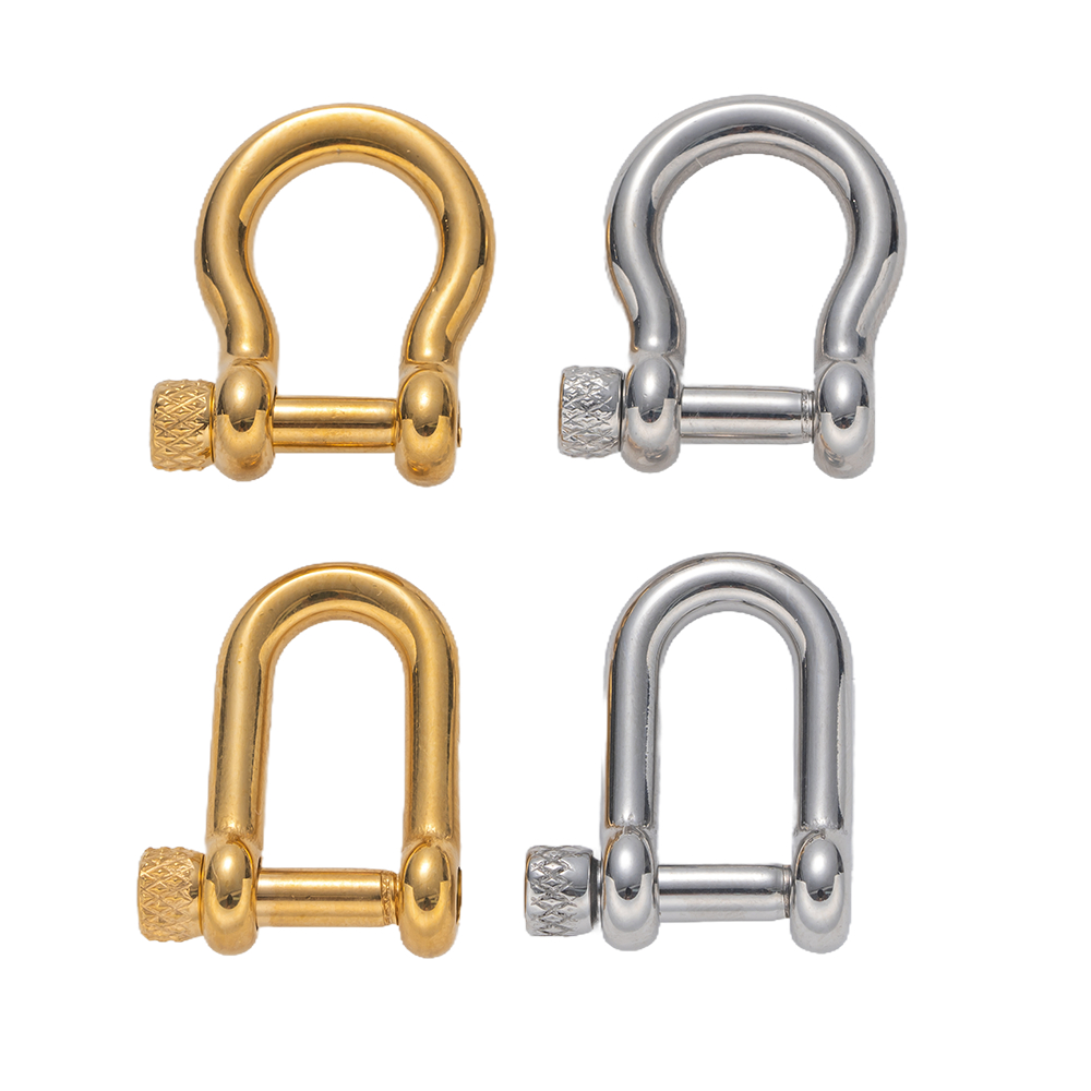 1pcs 304 Stainless Steel D-Rin - مراجعة Jewelry Making A Ring وسعره