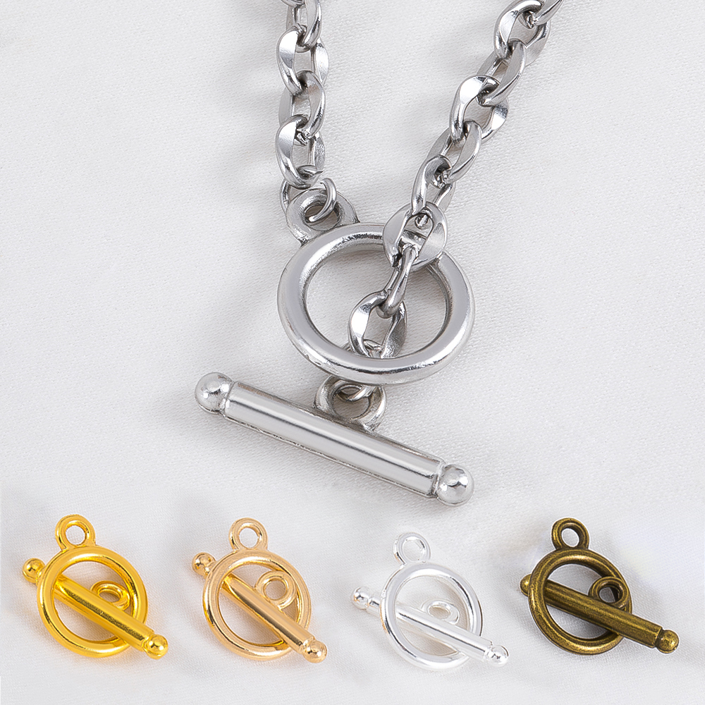 10Sets/lot Metal OT Clasps Con - مراجعة Jewelry Making Supplies وسعره