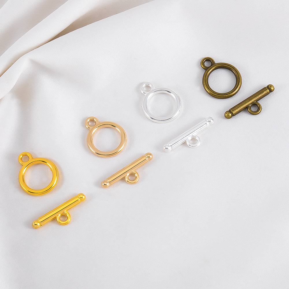 10Sets/lot Metal OT Clasps Con - مراجعة Jewelry Making Supplies وسعره