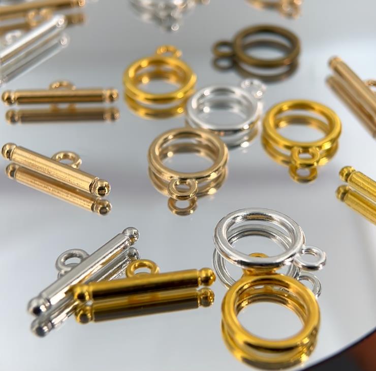 10Sets/lot Metal OT Clasps Con - مراجعة Jewelry Making Supplies وسعره