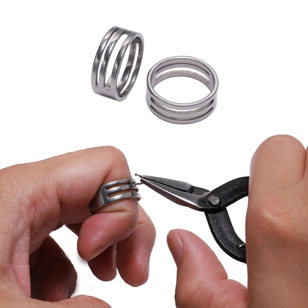 2-5pcs Stainless Steel Jump Ri - مراجعة Jewelry Making Rotary Tool وسعره