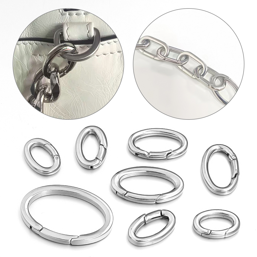 1pc Stainless Steel Spring Cla - مراجعة Jewelry Making A Ring وسعره