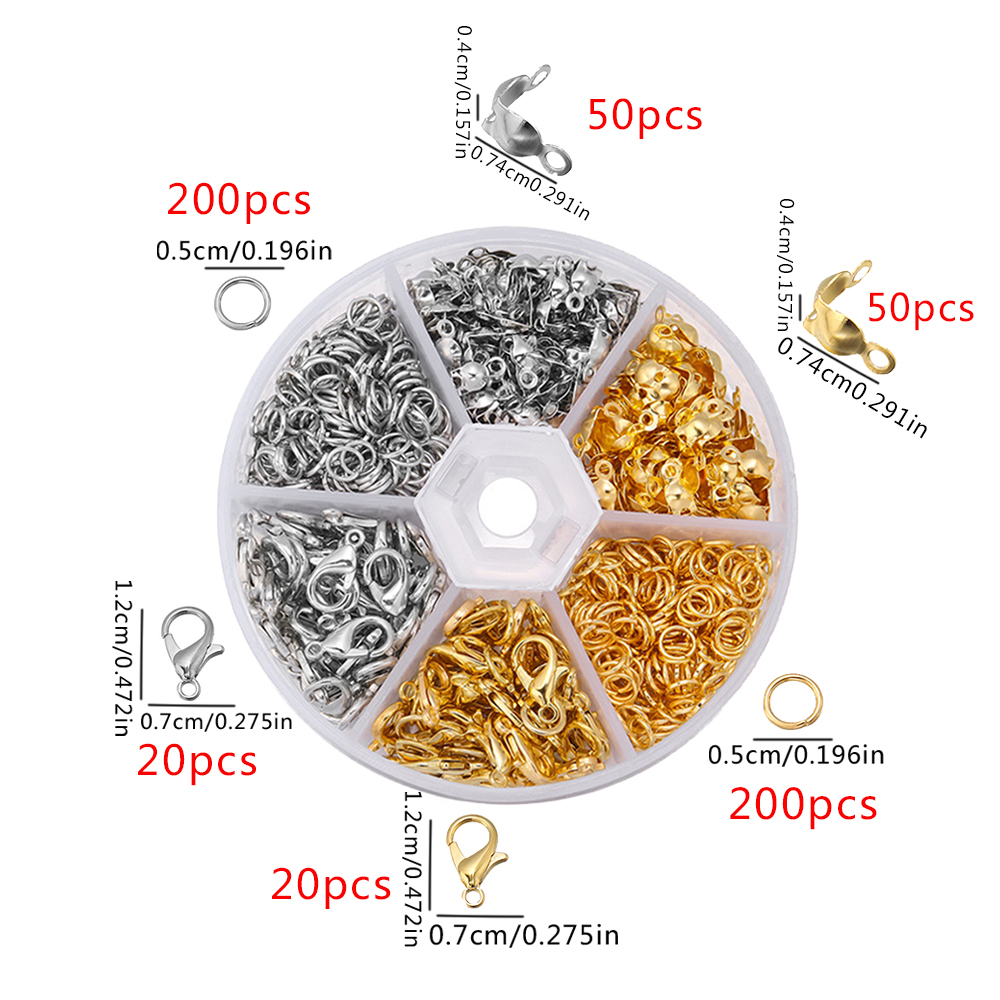 540pcs Stainless Steel Lobster - مراجعة Jewelry Making Materials Wholesale وسعره