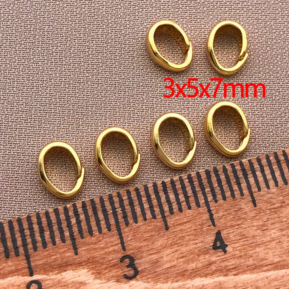 Mixed 10/20pcs 18K copper plat - مراجعة Jewelry Making Set وسعره