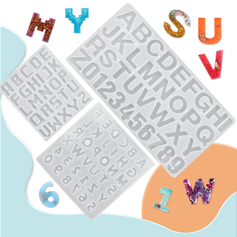 Alphabet Epoxy Resin Mold Kit  - مراجعة Jewelry Making Online وسعره