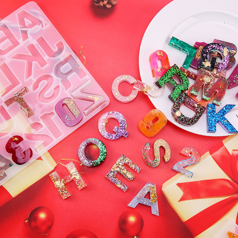 Alphabet Epoxy Resin Mold Kit  - مراجعة Jewelry Making Online وسعره