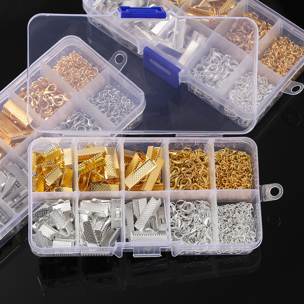 10 Grids Alloy Accessories Set - مراجعة Jewelry Making A Ring وسعره