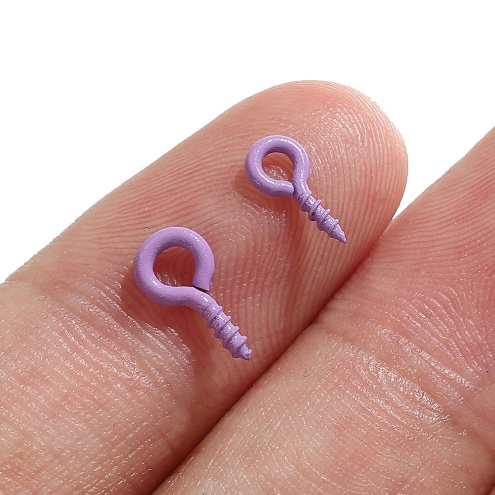 100pcs Color Small Spiral Shee - مراجعة Jewelry Making Materials Wholesale وسعره