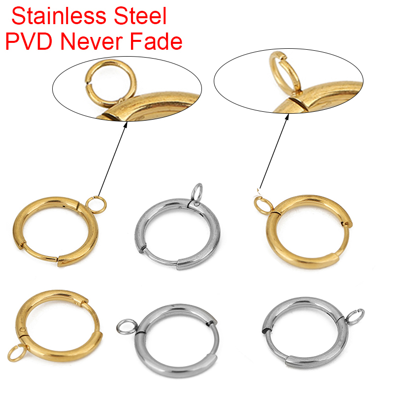 10pcs PVD Never Fade Earrings  - مراجعة Jewelry Making Supplies وسعره