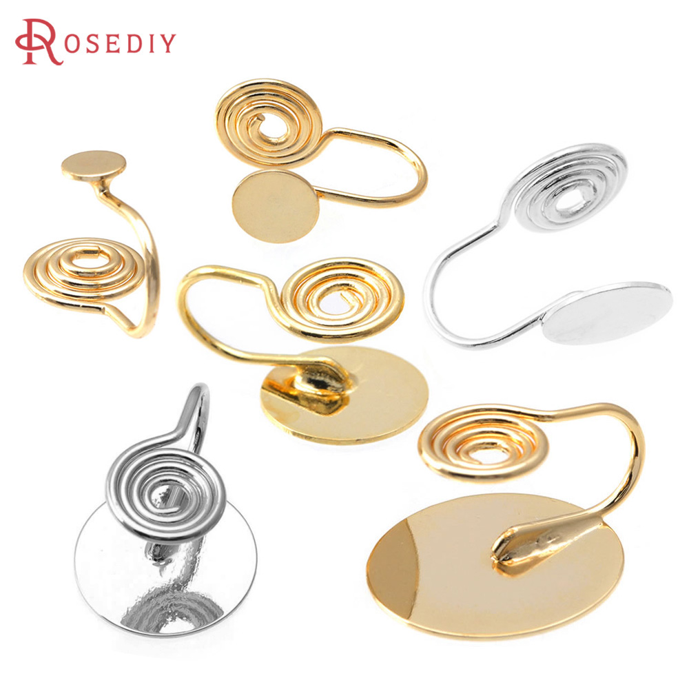 10PCS 4MM~14MM 18K Gold Color  - مراجعة Jewelry Making Set وسعره