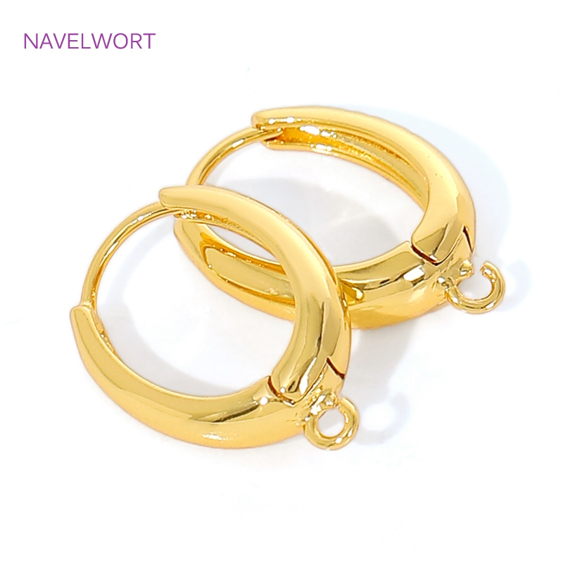 18K Gold Plated Brass Earwires - مراجعة Jewelry Making Set وسعره