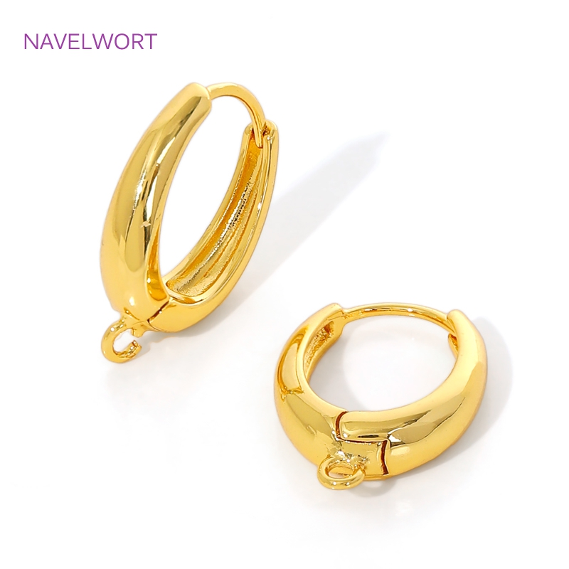 18K Gold Plated Brass Earwires - مراجعة Jewelry Making Set وسعره