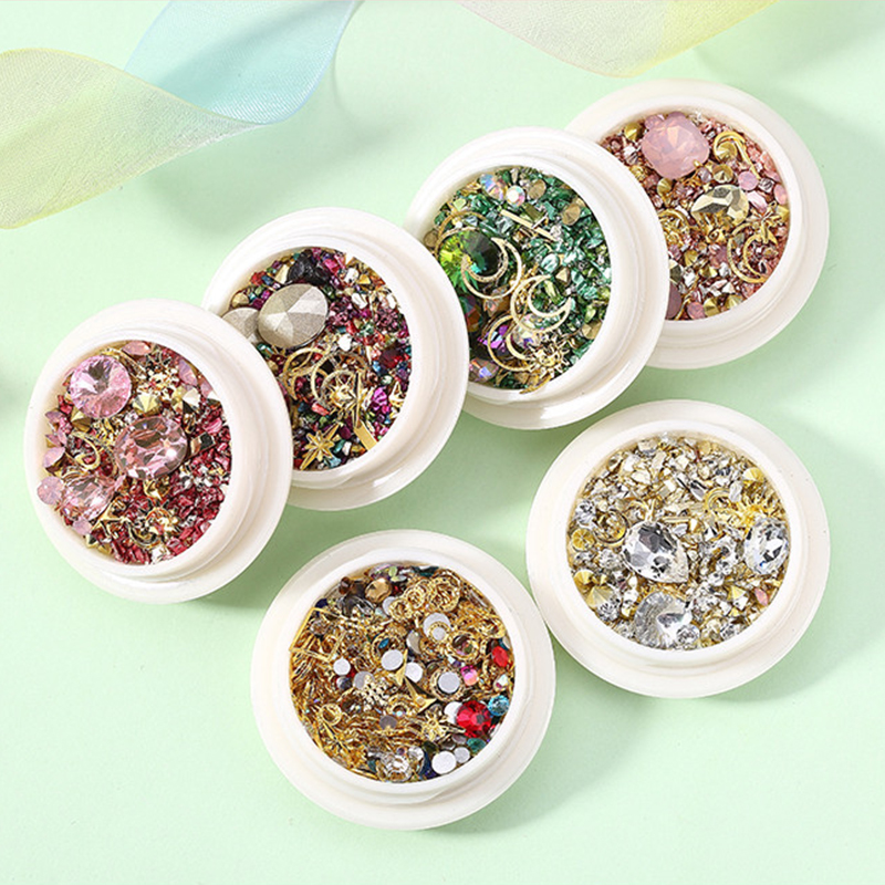 Resin Stones Jewelry Metal Riv - مراجعة Jewelry Making Rivets وسعره