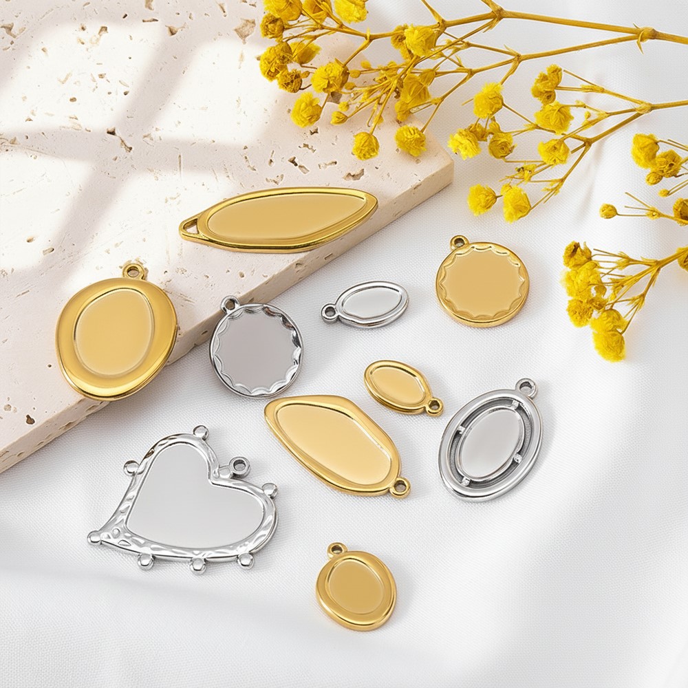 5pcs 1pcs No Fade Stainless Ir - مراجعة Pendant Blank Bezel وسعره