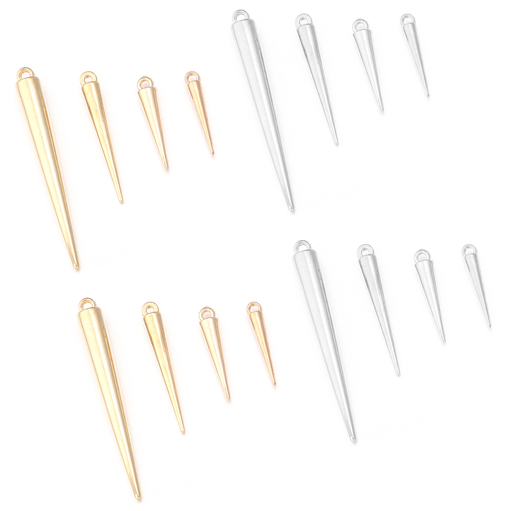 50-200pcs/lot Cone Shape CCB C - مراجعة Jewelry Making Rivets وسعره
