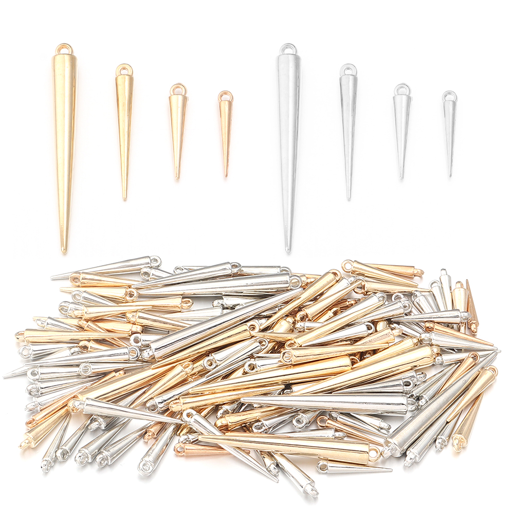 50-200pcs/lot Cone Shape CCB C - مراجعة Jewelry Making Rivets وسعره
