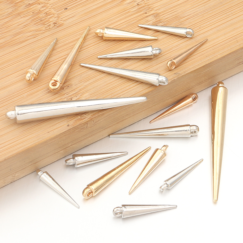 50-200pcs/lot Cone Shape CCB C - مراجعة Jewelry Making Rivets وسعره
