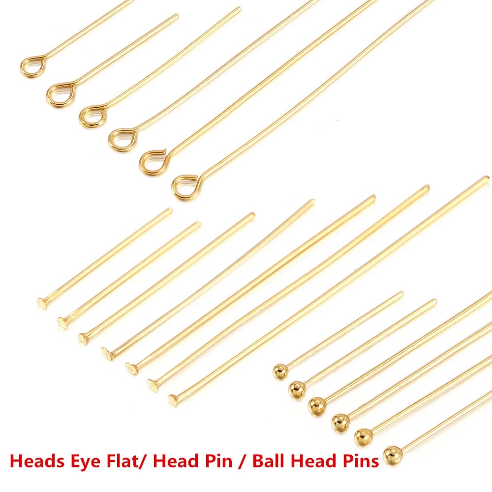 50-100pcs Stainless Steel Head - مراجعة Jewelry Making Rivets وسعره