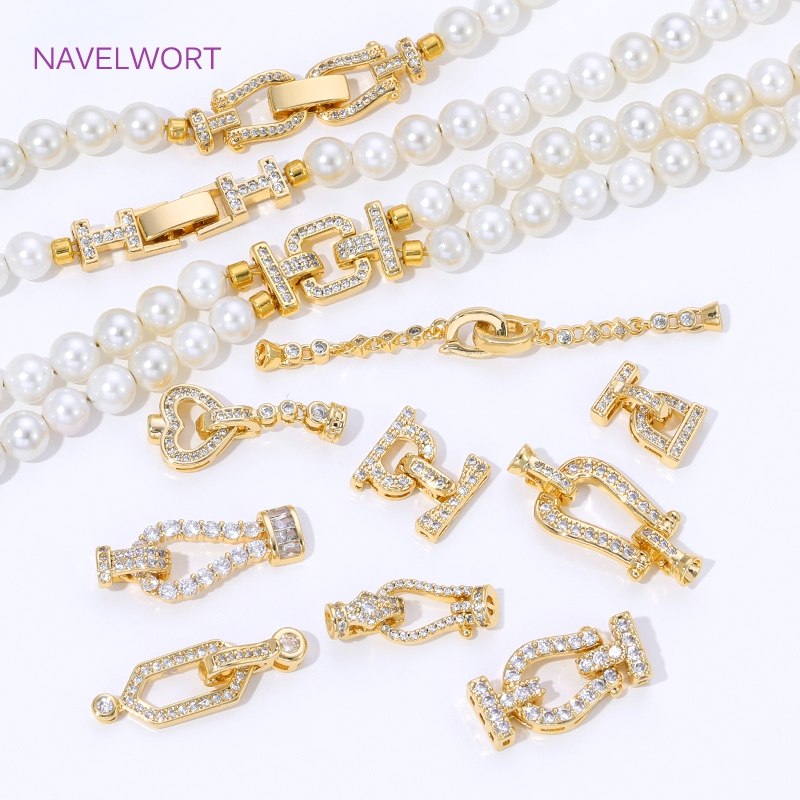 18K Gold Plated Brass Jewelry  - مراجعة Jewelry Making Supplies وسعره