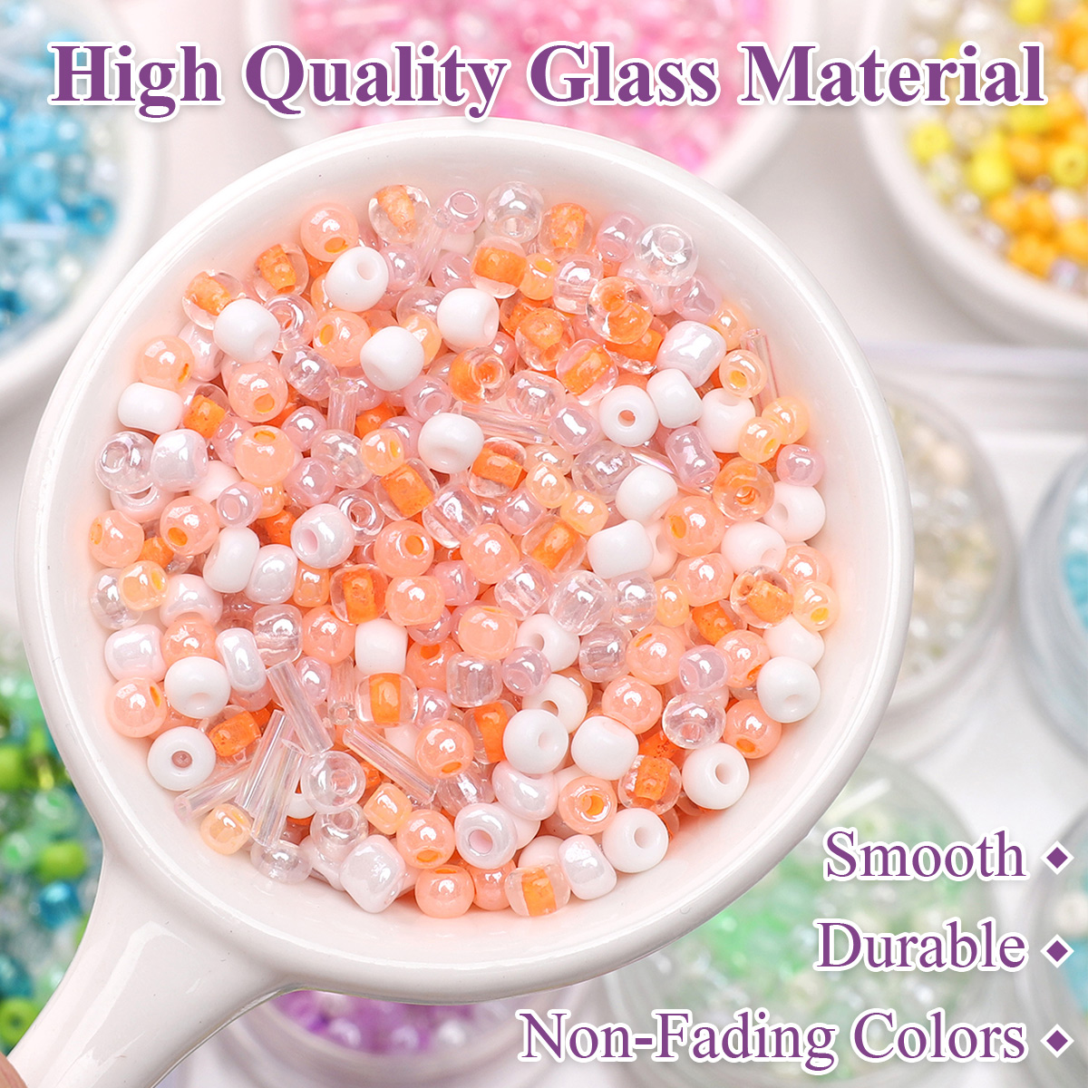 24 Grid Mixed Size Glass Seed  - مراجعة Jewelry Making Online وسعره