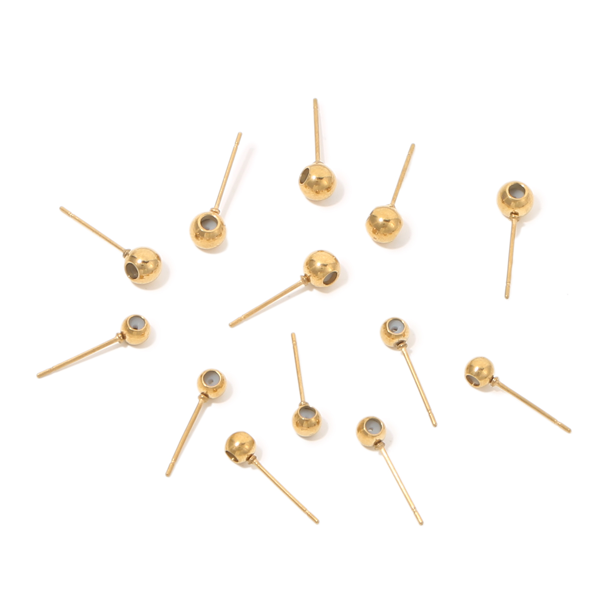 10pcs Stainless Steel Earring  - مراجعة Jewelry Making Materials Wholesale وسعره