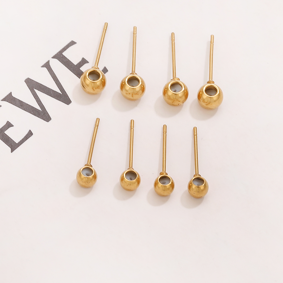 10pcs Stainless Steel Earring  - مراجعة Jewelry Making Materials Wholesale وسعره