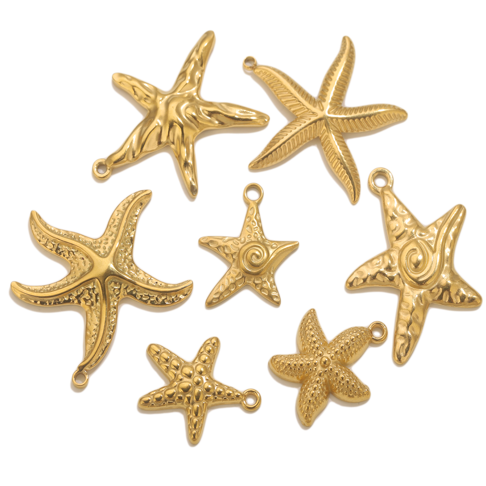 5pcs Stainless Steel Summer St - مراجعة Jewelry Making Materials Wholesale وسعره