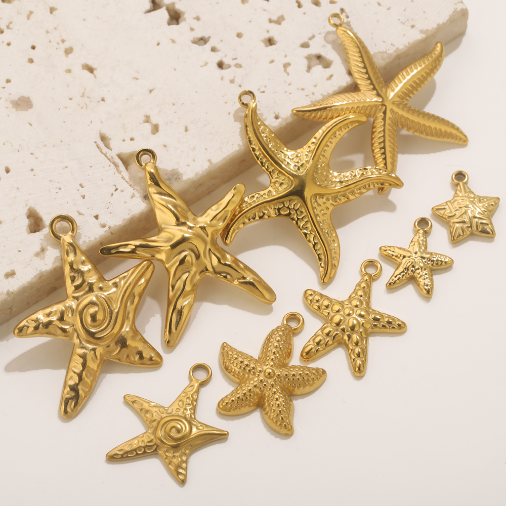 5pcs Stainless Steel Summer St - مراجعة Jewelry Making Materials Wholesale وسعره
