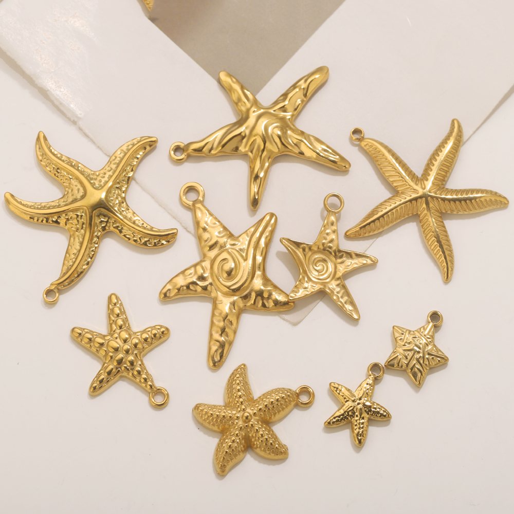 5pcs Stainless Steel Summer St - مراجعة Jewelry Making Materials Wholesale وسعره
