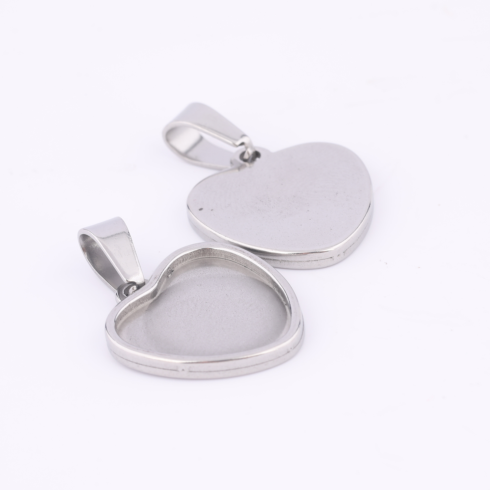 10pcs Stainless Steel Fit 15mm - مراجعة Pendant Blank Bezel وسعره