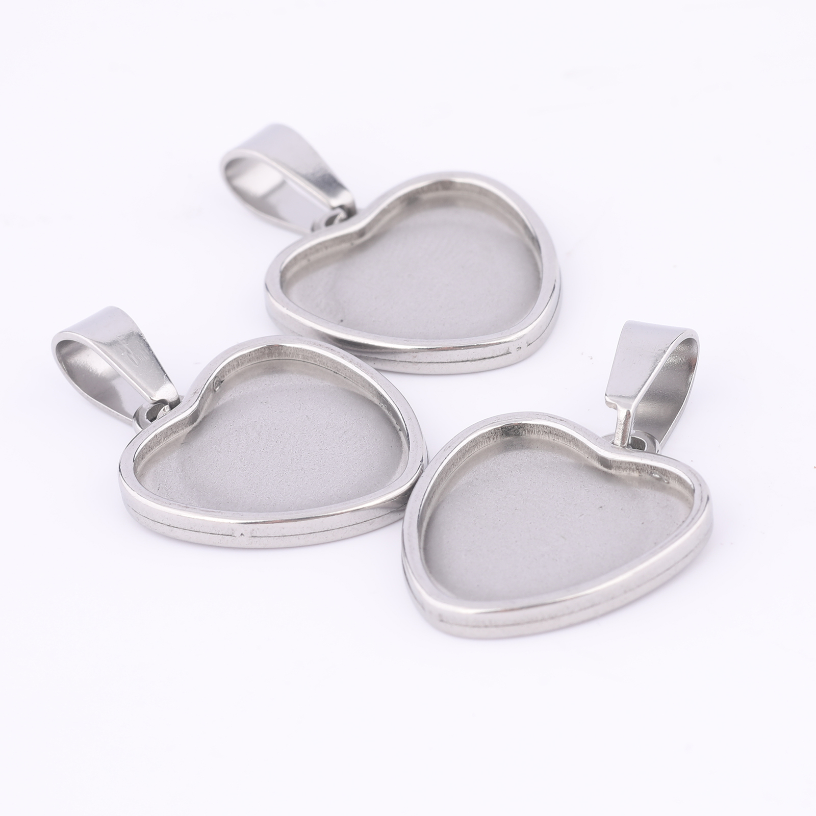 10pcs Stainless Steel Fit 15mm - مراجعة Pendant Blank Bezel وسعره