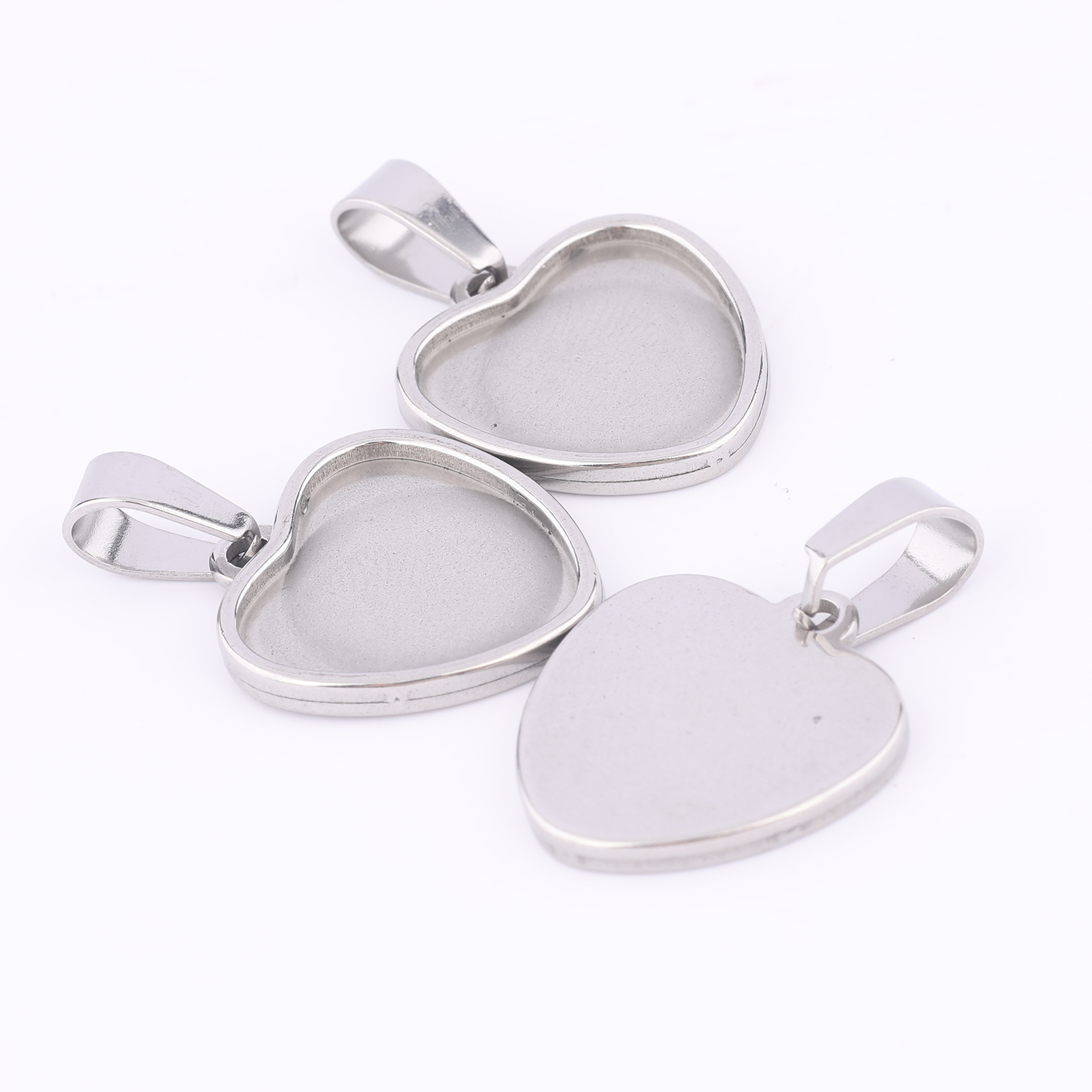 10pcs Stainless Steel Fit 15mm - مراجعة Pendant Blank Bezel وسعره