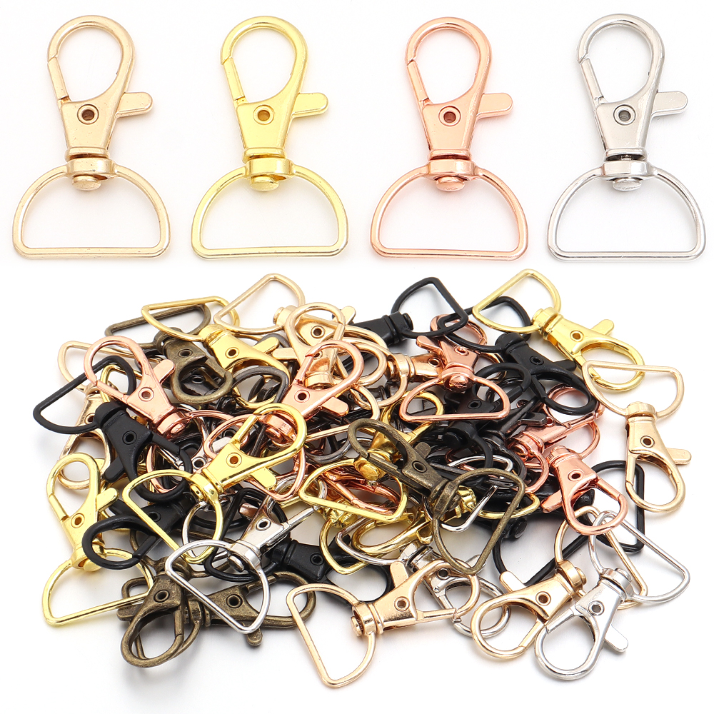 10pcs/lot Metal Swivel Clasps  - مراجعة Jewelry Making A Ring وسعره