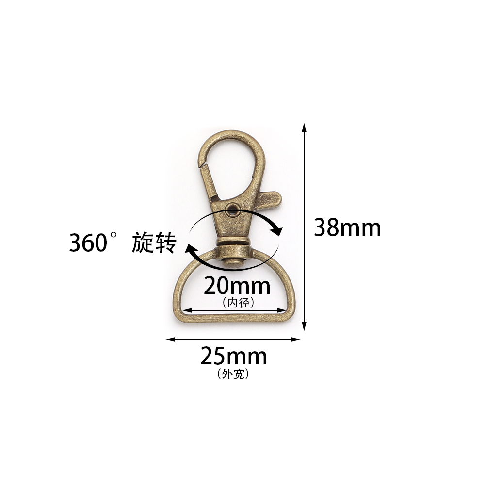 10pcs/lot Metal Swivel Clasps  - مراجعة Jewelry Making A Ring وسعره