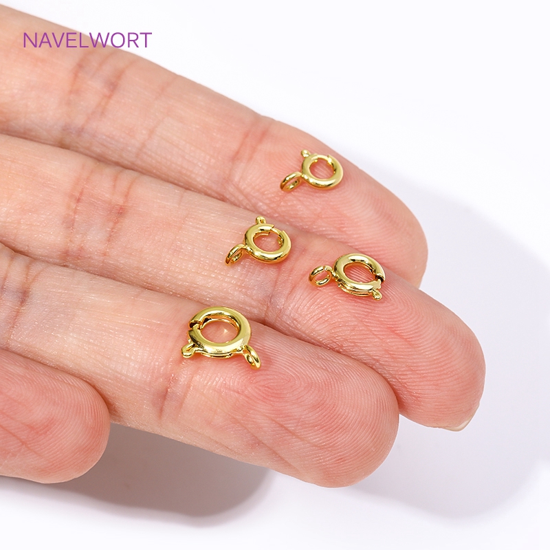 14K/18K Gold Plated Brass Spri - مراجعة Jewelry Making Supplies وسعره