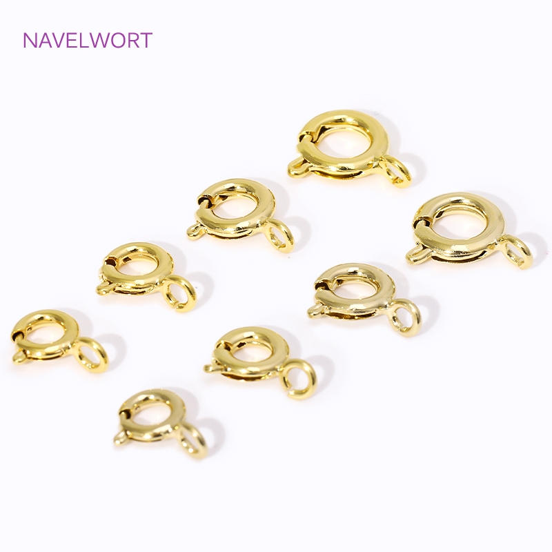 14K/18K Gold Plated Brass Spri - مراجعة Jewelry Making Supplies وسعره