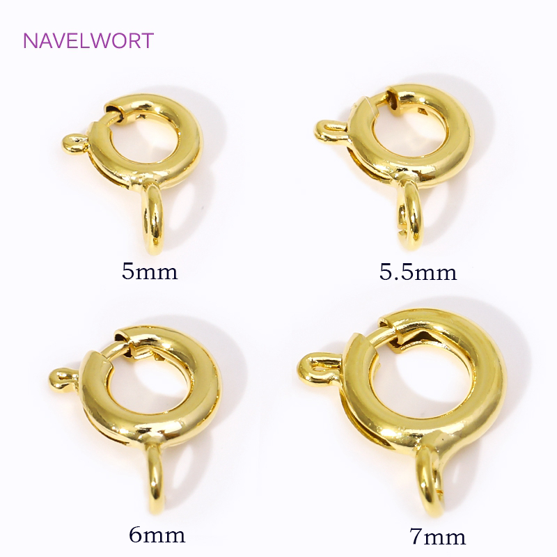 14K/18K Gold Plated Brass Spri - مراجعة Jewelry Making Supplies وسعره